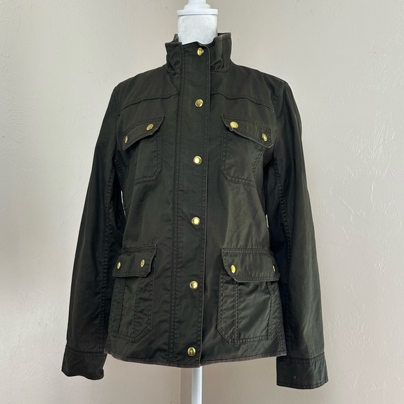 J. Crew Dark Brown Utility Jacket - Picture 9 of 12